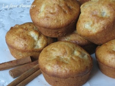 Muffins pommes et cannelle