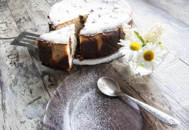 Cheesecake aux pépites de chocolat