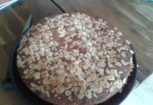 Gâteau aux cerises maison