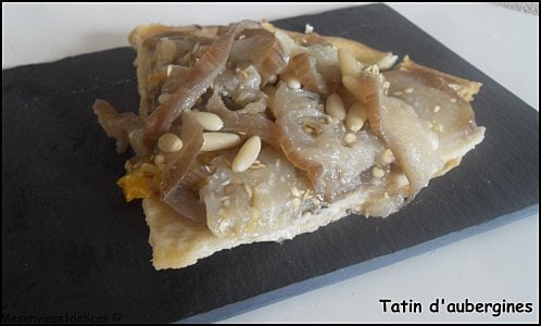 Tatin d'aubergine