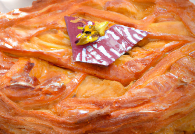 Galette des rois à la frangipane maison