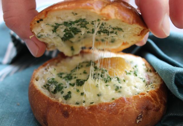 Mini coffin bread