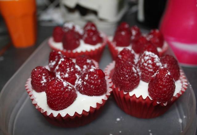 Cupcake Framboise-Amaretti