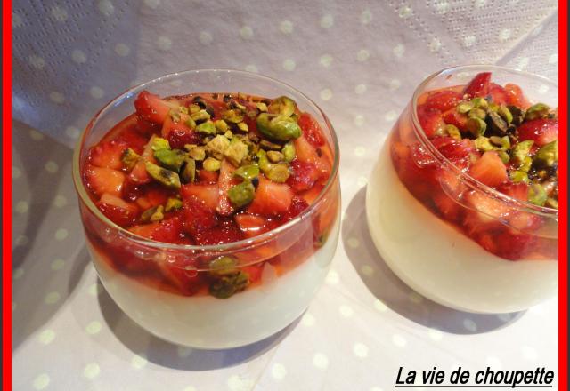 Crèmes d'été aux fruits