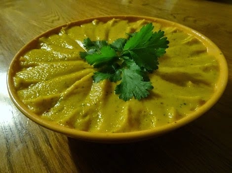 Purée de carotte à l'anis vert