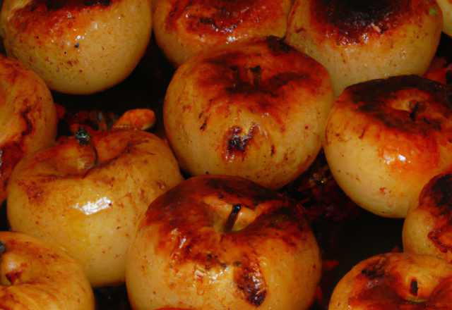 Pommes braisées au cidre