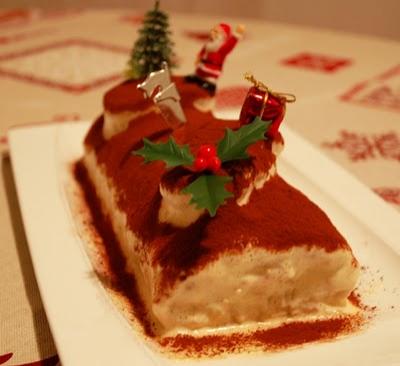 Bûche Tiramisu gourmande