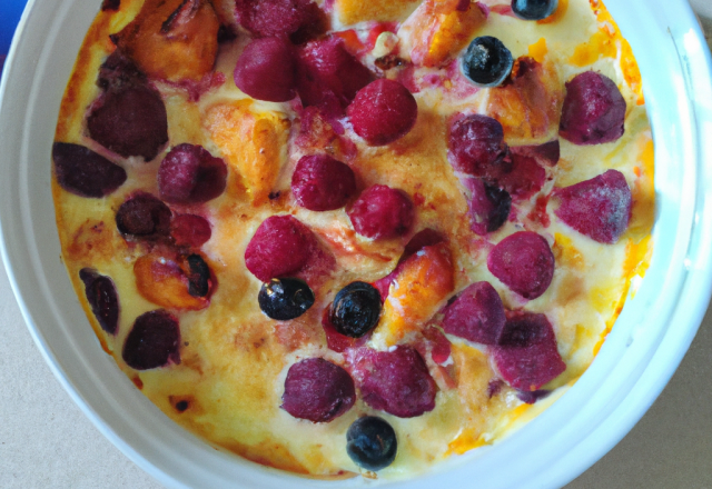 Gratin de fruits d'été