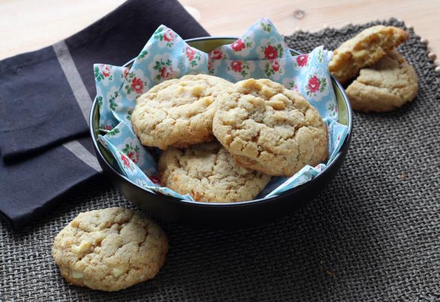 Cookies au chocolat blanc en 2 minutes au Cuisine Companion