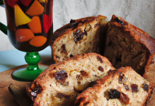 Barmbrack ou cake pour le thé