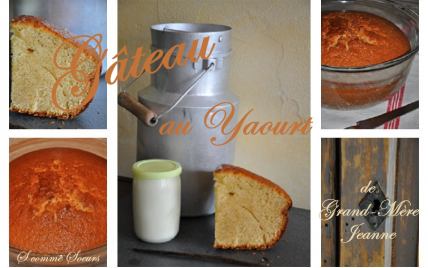 Gâteau au Yaourt en cocotte de grand-mère Jeanne