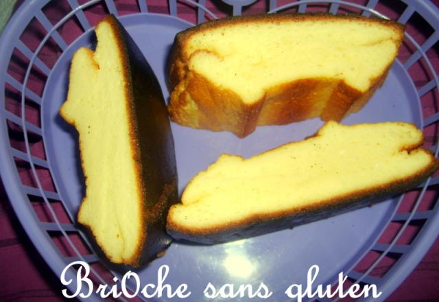 Brioche sans gluten