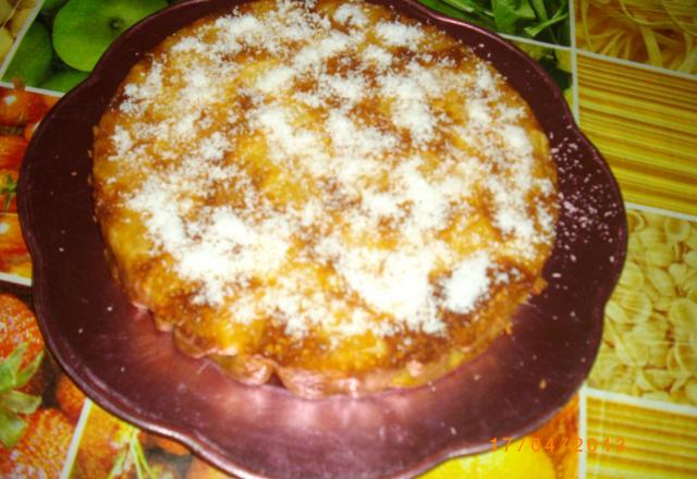 Gâteau caramelisé à l'ananas de JECY