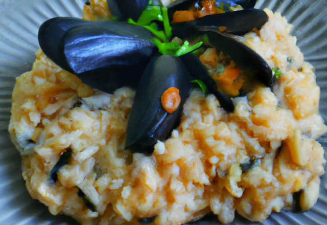 Risotto aux moules