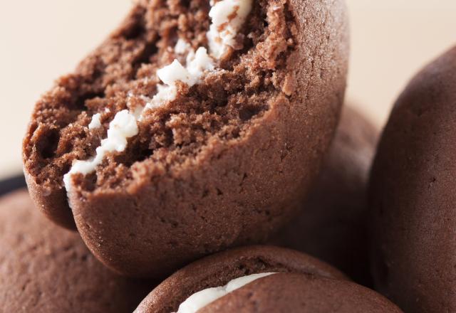 Whoopies au chocolat et au Fluff