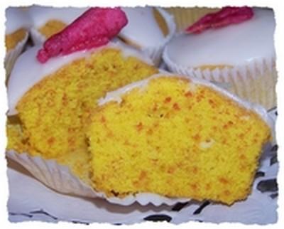 Cupcakes au curcuma