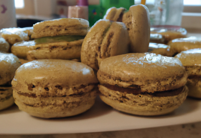 Macarons à l'huile d'olive