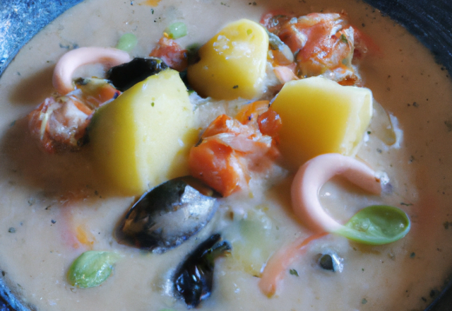 Soupe Terre-Mer "express"