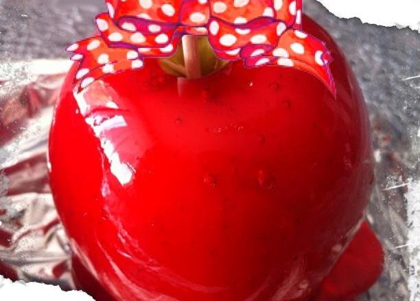 Pomme d'amour comme à la fête foraine