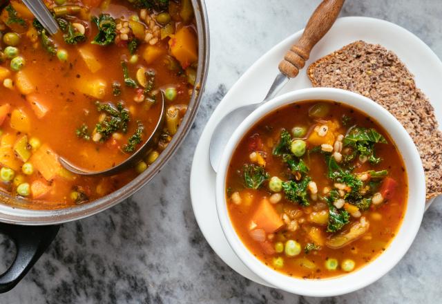 Minestrone au potiron