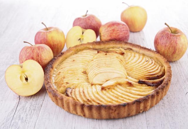 Tarte aux pommes amandes