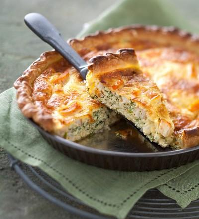 Quiche de haddock fumé au Bello Gratinato