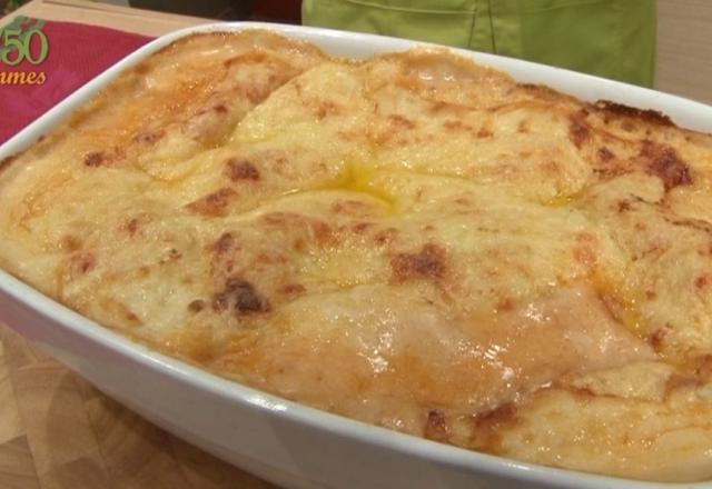 Lasagnes rapides gratinées à la bolognaise