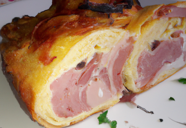 Cake au jambon maison