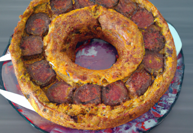 Cake à la merguez