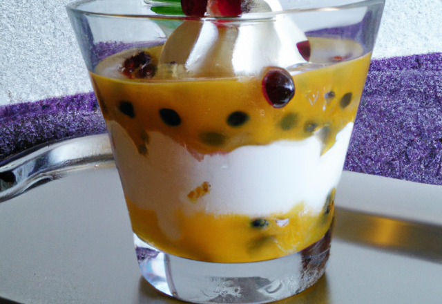 Trifle aux fruits de la passion