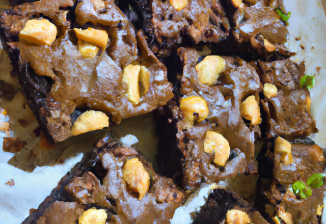 Brownies aux noix de macadamia