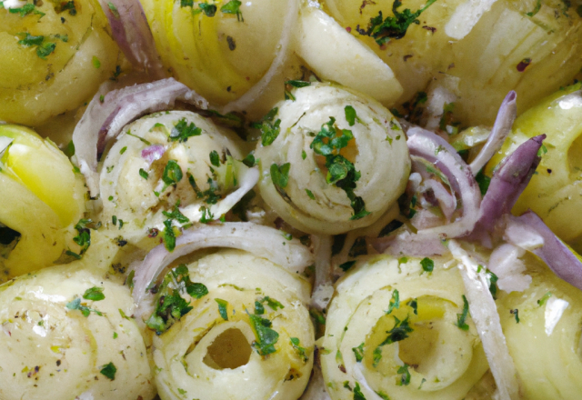 Oignons compotés aux herbes de Provence