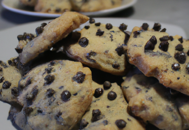 Cookies au sucre de canne et aux pépites de chocolat