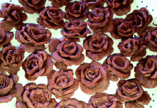 Roses des sables au chocolat