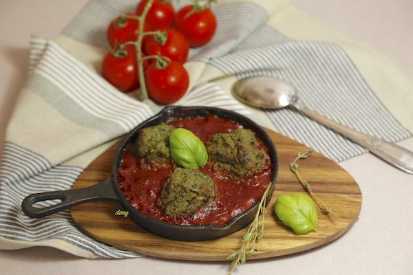 Boulettes de viande aux épinards