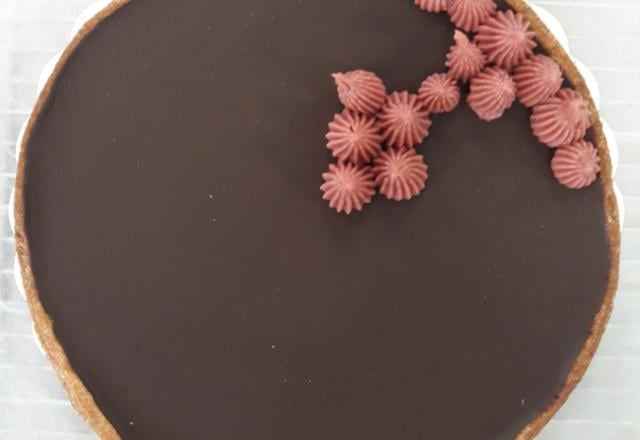 Tarte au Chocolat (Ganache au Chocolat)