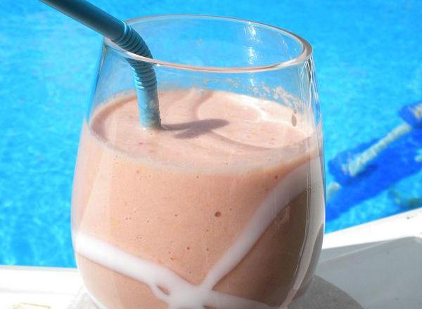 Smoothie sangria coco