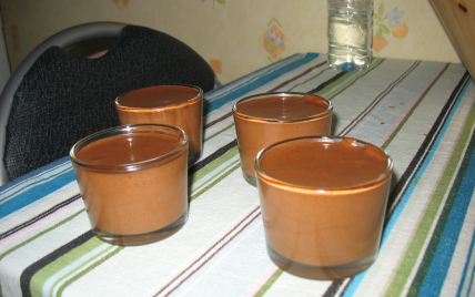 Mousse au chocolat comme celle de Mamie, avec la Maïzena