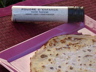 Crêpe légère au Sucre