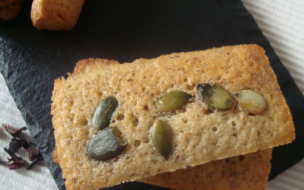 Financiers aux graines de courges