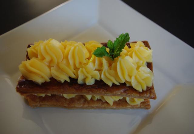 Mille-feuilles au citron