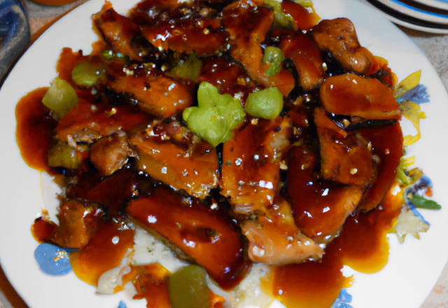 Sauté de porc sauce hoisin