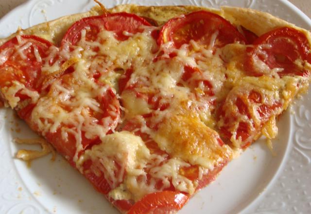 Tarte tomate-jambon