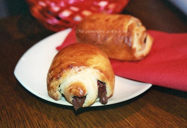 Pains au chocolat briochés