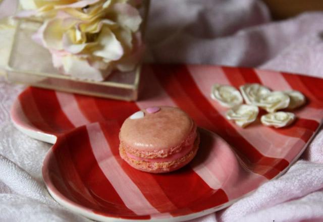 Macarons à l'eau de rose