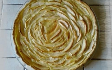 Tarte aux pommes à l'alsacienne