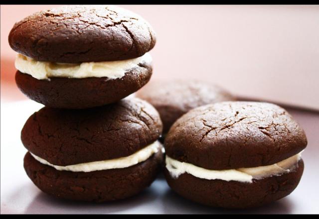 Whoopies Pies chocolat-vanille