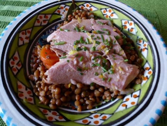 Thon et ses petits légumes