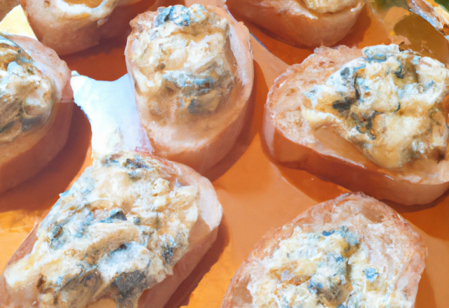 Tartines de Roquefort