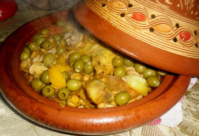 Tajine de mouton façon marocaine pommes de terre